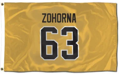 Gold Pittsburgh Penguins Radim Zohorna   Flag (3 X 5)