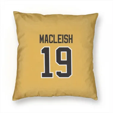 Gold Pittsburgh Penguins Rick Macleish   Pillow Cover (18 X 18)