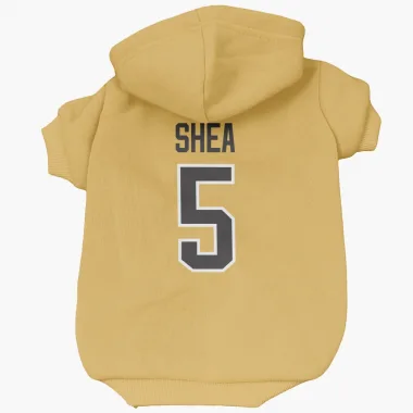 Gold Pittsburgh Penguins Ryan Shea   Dog & Cat Pet Hoodie