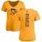 Gold Women's Anthony Beauvillier Pittsburgh Penguins One Color Backer T-Shirt -