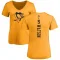 Gold Women's Bryan Watson Pittsburgh Penguins One Color Backer T-Shirt -