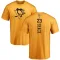 Gold Youth Eddie Shack Pittsburgh Penguins One Color Backer T-Shirt -