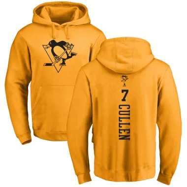 Gold Youth Matt Cullen Pittsburgh Penguins Branded One Color Backer Pullover Hoodie