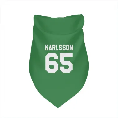 Green Pittsburgh Penguins Erik Karlsson   Dog & Cat Pet Bandana