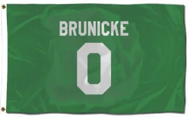 Green Pittsburgh Penguins Harrison Brunicke   Flag (3 X 5)