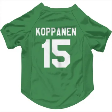 Green Pittsburgh Penguins Joona Koppanen   Dog & Cat Pet Jersey