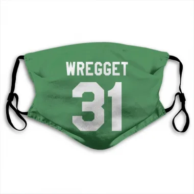 Green Pittsburgh Penguins Ken Wregget   Face Mask