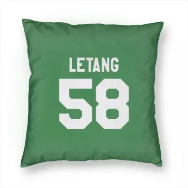 Green Pittsburgh Penguins Kris Letang   Pillow Cover (18 X 18)