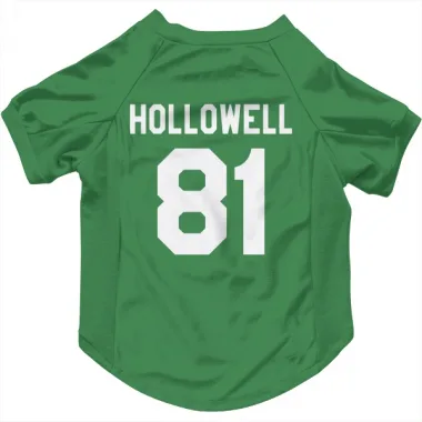 Green Pittsburgh Penguins Mac Hollowell   Dog & Cat Pet Jersey