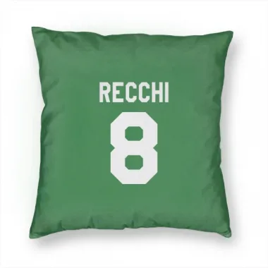 Green Pittsburgh Penguins Mark Recchi   Pillow Cover (18 X 18)