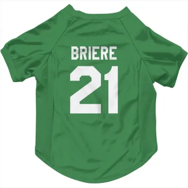 Green Pittsburgh Penguins Michel Briere   Dog & Cat Pet Jersey