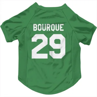 Green Pittsburgh Penguins Phil Bourque   Dog & Cat Pet Jersey