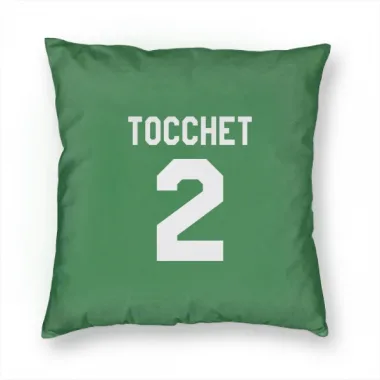 Green Pittsburgh Penguins Rick Tocchet   Pillow Cover (18 X 18)