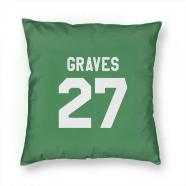 Green Pittsburgh Penguins Ryan Graves   Pillow Cover (18 X 18)