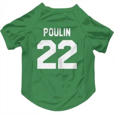 Green Pittsburgh Penguins Sam Poulin   Dog & Cat Pet Jersey