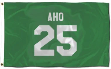 Green Pittsburgh Penguins Sebastian Aho   Flag (3 X 5)