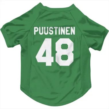 Green Pittsburgh Penguins Valtteri Puustinen   Dog & Cat Pet Jersey