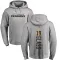 Men's Cody Glass Pittsburgh Penguins Branded Ash Backer Pullover Hoodie