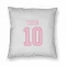 White Pink Pittsburgh Penguins Dan Quinn   Pillow Cover (18 X 18)