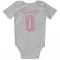 White Pink Pittsburgh Penguins Harrison Brunicke   Newborn & Infant Bodysuit