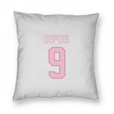 White Pink Pittsburgh Penguins Pascal Dupuis   Pillow Cover (18 X 18)