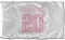 White Pink Pittsburgh Penguins Peter Mahovlich   Flag (3 X 5)