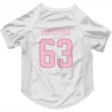 White Pink Pittsburgh Penguins Radim Zohorna   Dog & Cat Pet Jersey