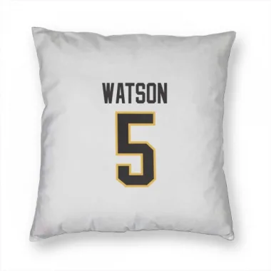 White Pittsburgh Penguins Bryan Watson   Pillow Cover (18 X 18)