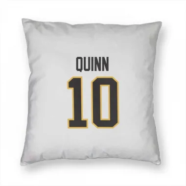 White Pittsburgh Penguins Dan Quinn   Pillow Cover (18 X 18)