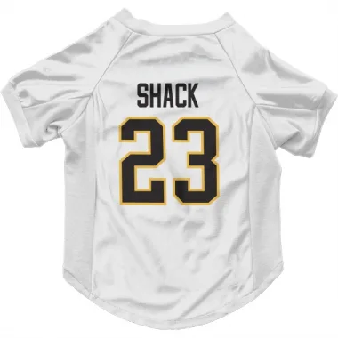 White Pittsburgh Penguins Eddie Shack   Dog & Cat Pet Jersey