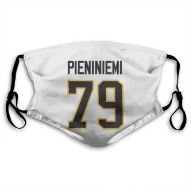 White Pittsburgh Penguins Emil Pieniniemi   Face Mask