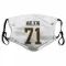 White Pittsburgh Penguins Evgeni Malkin   Face Mask