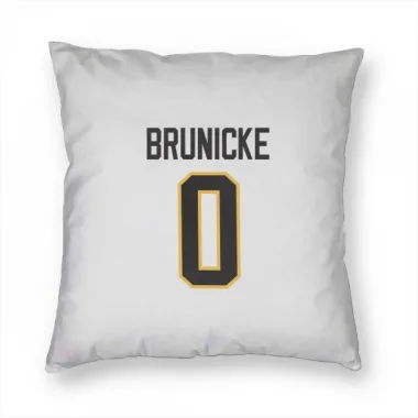 White Pittsburgh Penguins Harrison Brunicke   Pillow Cover (18 X 18)