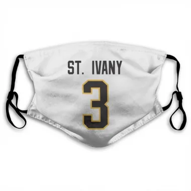 White Pittsburgh Penguins Jack St. Ivany   Face Mask