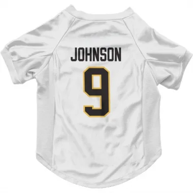 White Pittsburgh Penguins Mark Johnson   Dog & Cat Pet Jersey