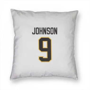 White Pittsburgh Penguins Mark Johnson   Pillow Cover (18 X 18)