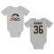 White Pittsburgh Penguins Matthew Barnaby   Newborn & Infant Bodysuit