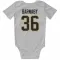 White Pittsburgh Penguins Matthew Barnaby   Newborn & Infant Bodysuit