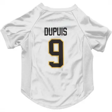 White Pittsburgh Penguins Pascal Dupuis   Dog & Cat Pet Jersey