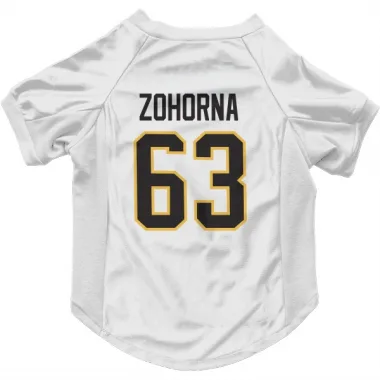 White Pittsburgh Penguins Radim Zohorna   Dog & Cat Pet Jersey