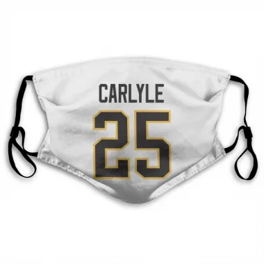 White Pittsburgh Penguins Randy Carlyle   Face Mask