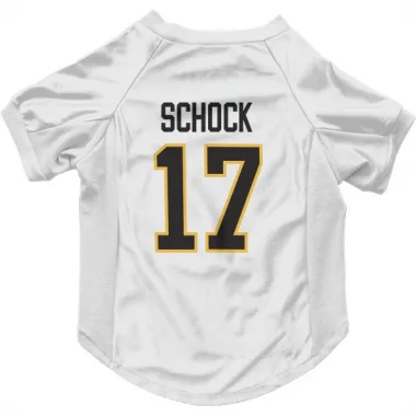 White Pittsburgh Penguins Ron Schock   Dog & Cat Pet Jersey