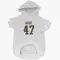 White Pittsburgh Penguins Samuel Houde   Dog & Cat Pet Hoodie