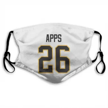 White Pittsburgh Penguins Syl Apps   Face Mask