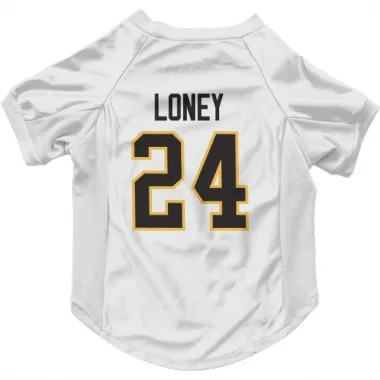 White Pittsburgh Penguins Troy Loney   Dog & Cat Pet Jersey