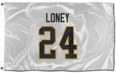 White Pittsburgh Penguins Troy Loney   Flag (3 X 5)